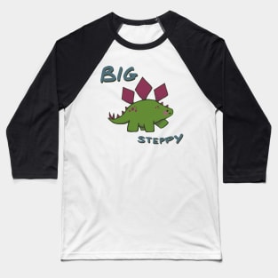 Big Steppy Meme Dino Baseball T-Shirt